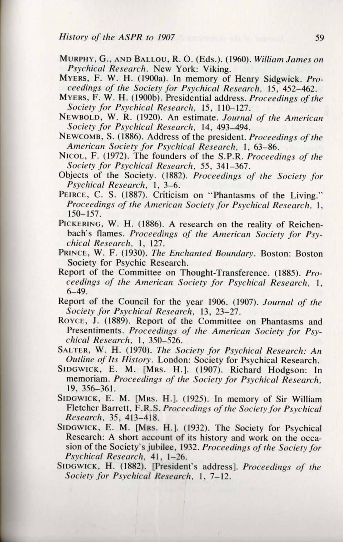 The Early History of the ASPR: Origins to 1907, page 21 of 22