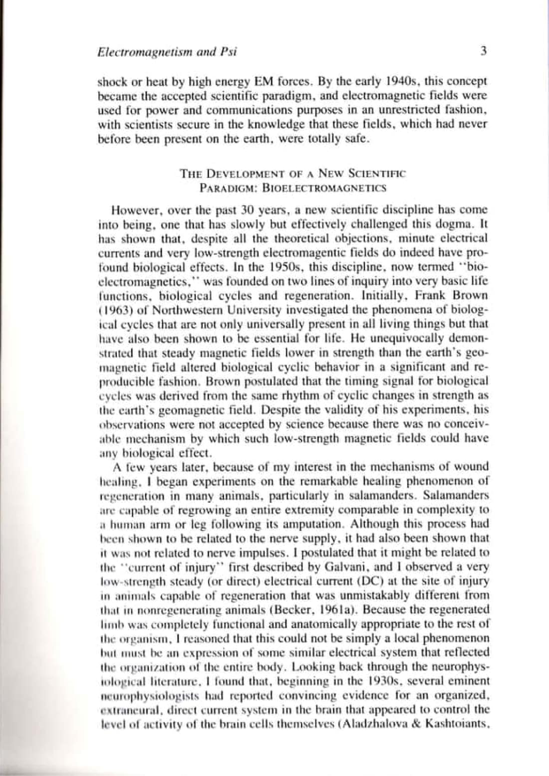 Electromagnetism and Psi Phenomena, page 3 of 17