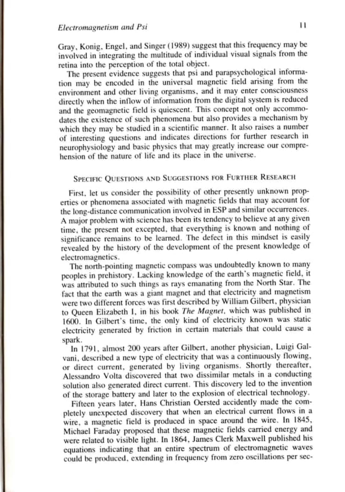 Electromagnetism and Psi Phenomena, page 11 of 17