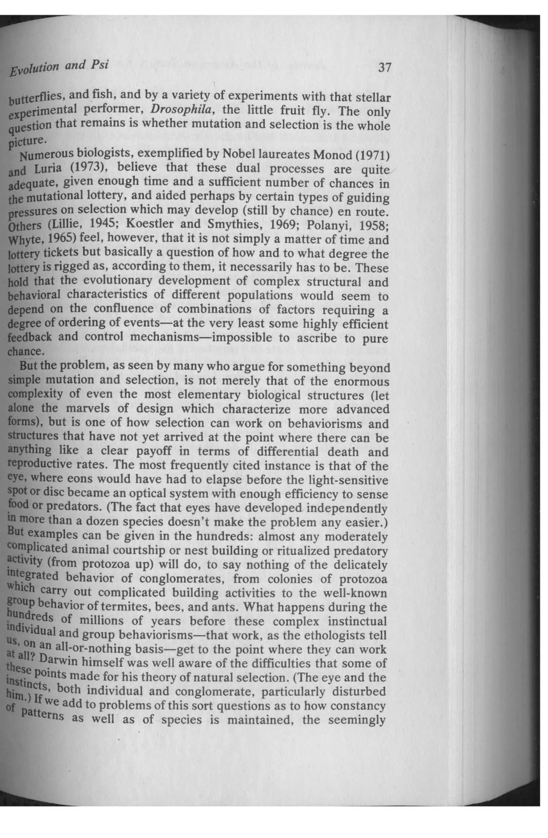 Evolution and Psi, page 3 of 19