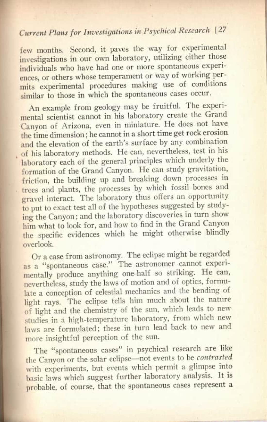 Current Plans for Investigations in Psychical Research, page 15 of 16