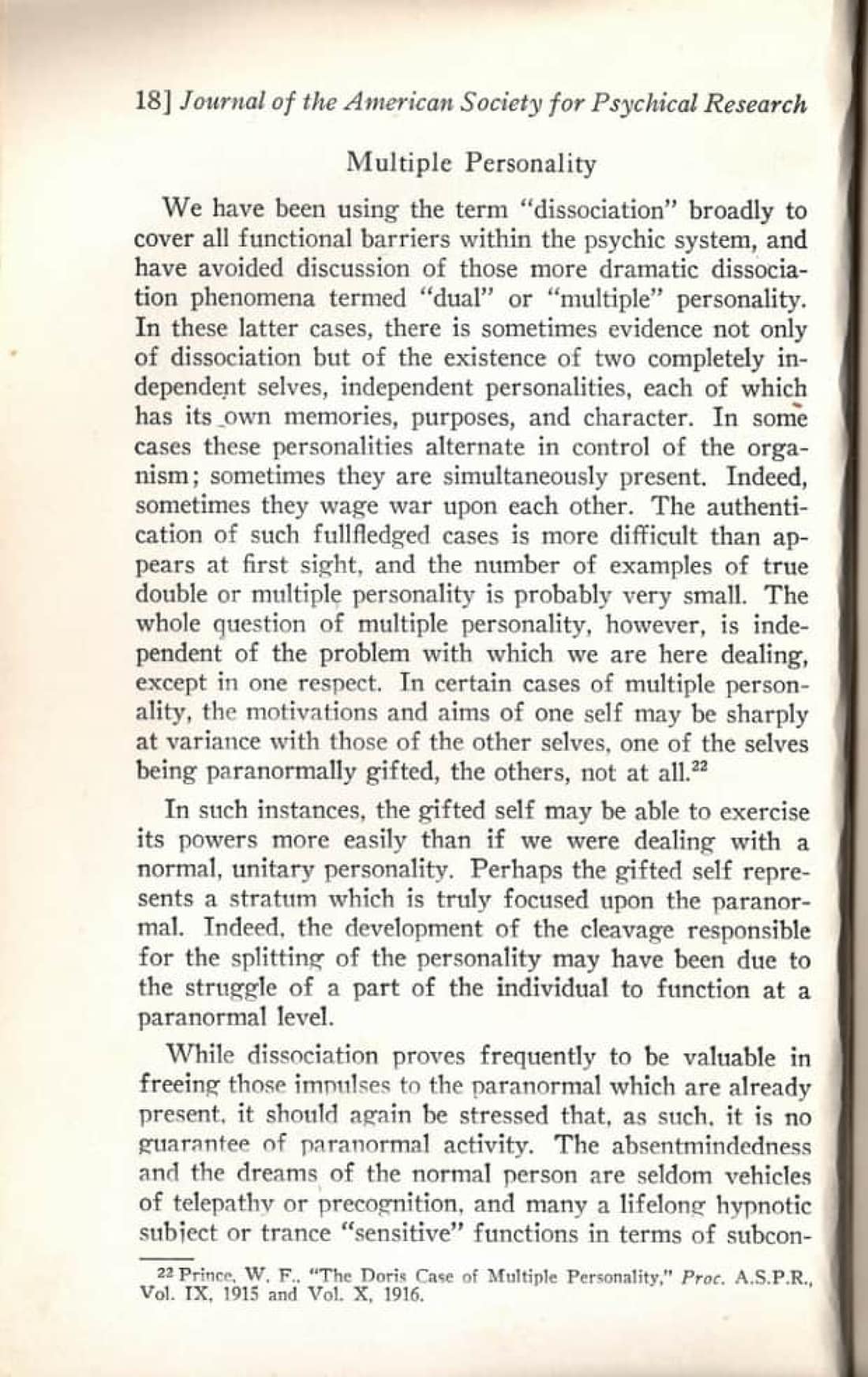 Removal of Impediments to the Paranormal, page 17 of 22