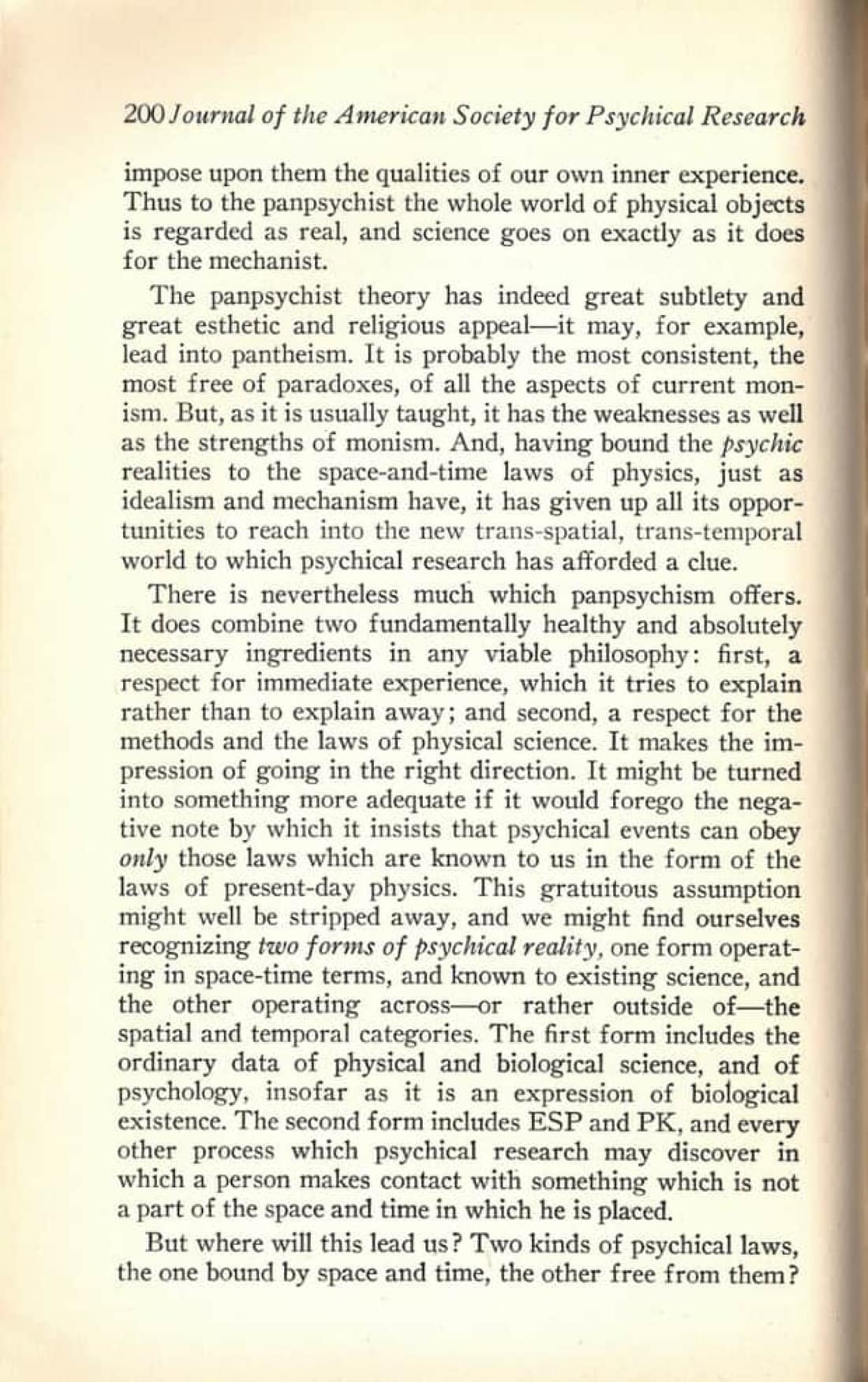 Psychical Research and the Mind-Body Relation, page 12 of 19