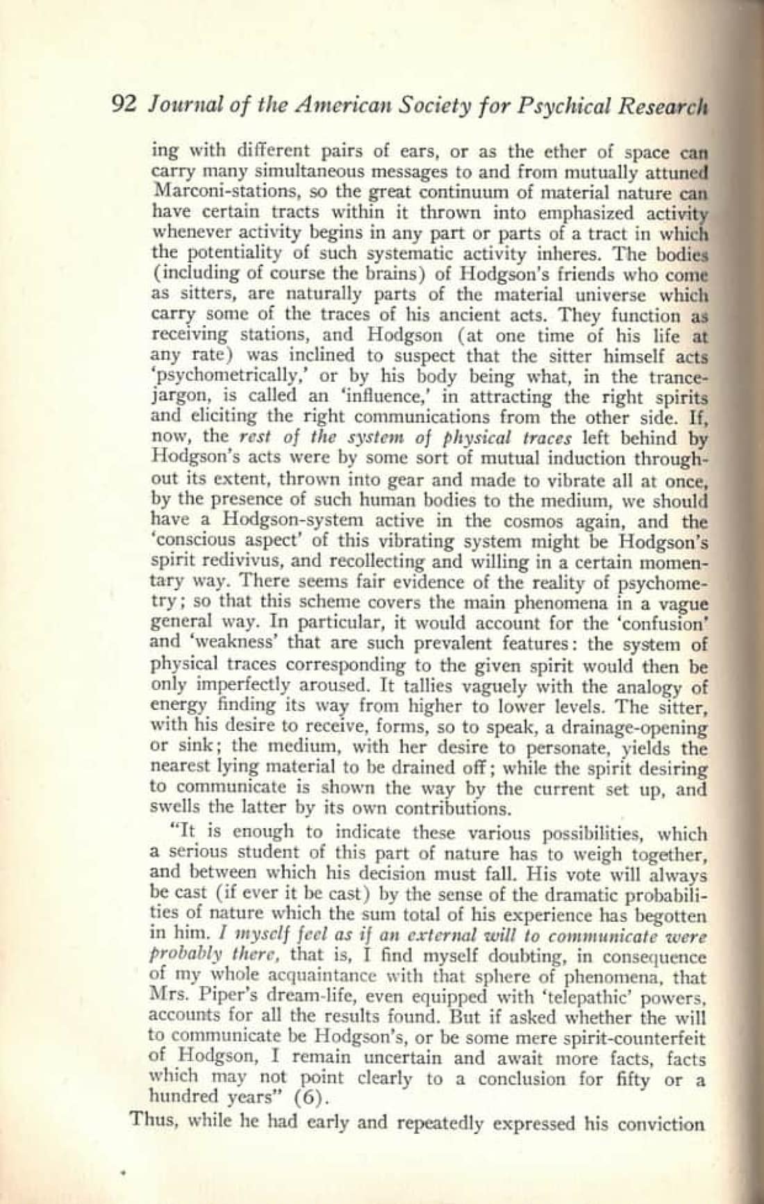 William James and Psychical Research, page 8 of 9