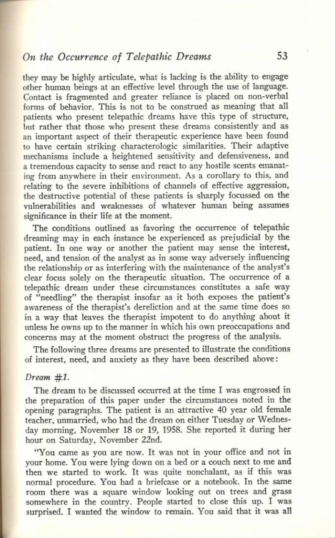 On the Occurrence of Telepathic Dreams, page 4 of 12
