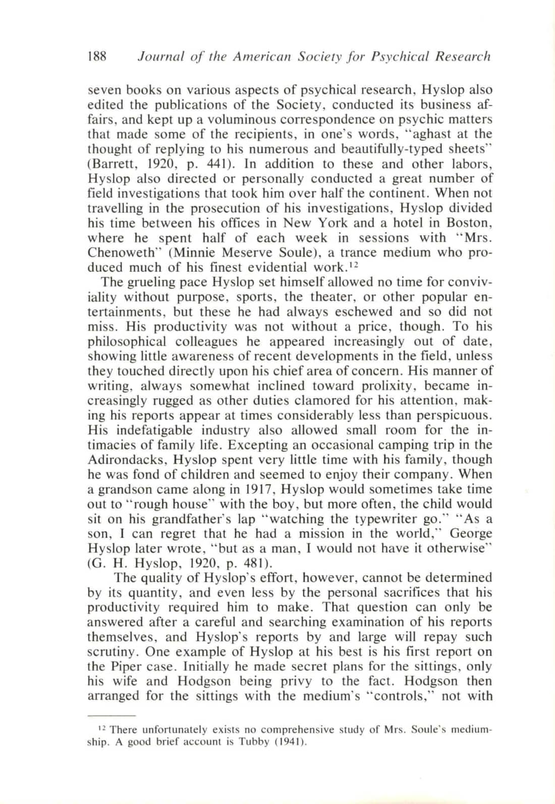 The Life and Work of James H. Hyslop, page 22 of 38