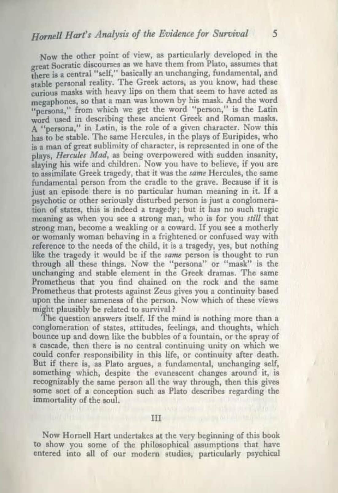 Hornell Hart's Analysis of the Evidence for Survival, page 3 of 16
