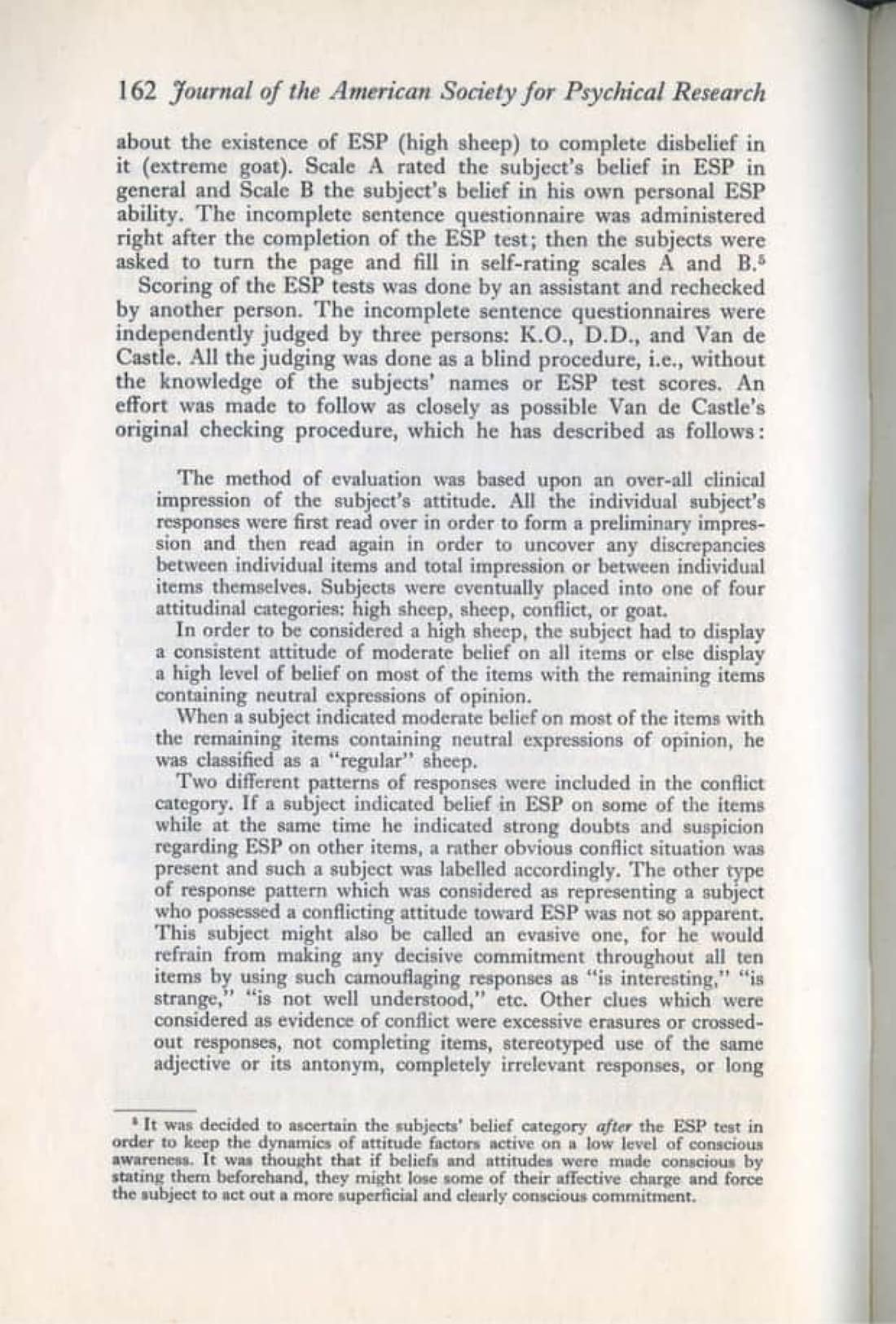The Effect of Experimenter Differences and Subjects' Belief Level upon ESP Scores, page 5 of 28