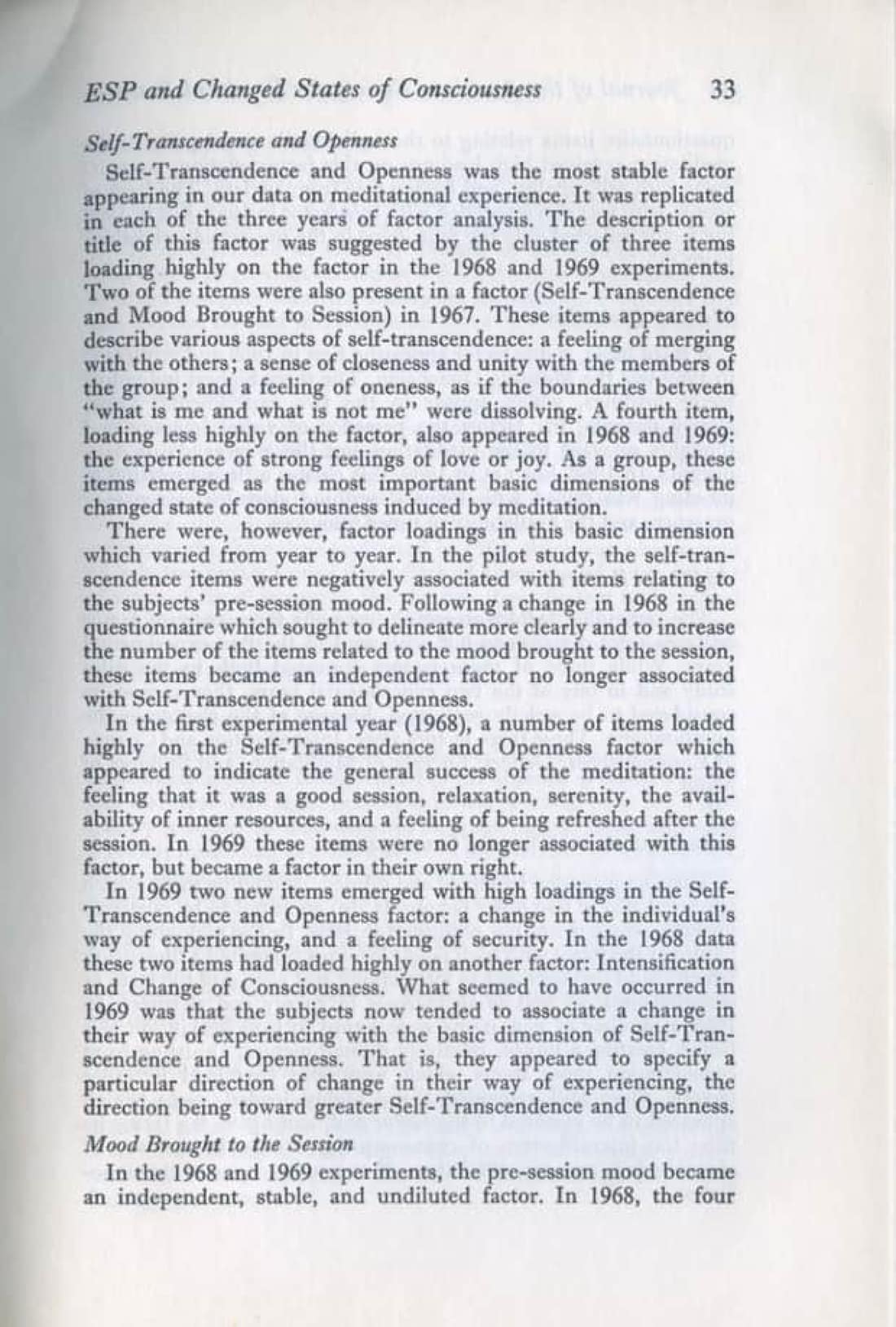 ESP and Changed States of Consciousness Induced by Meditation, page 17 of 49