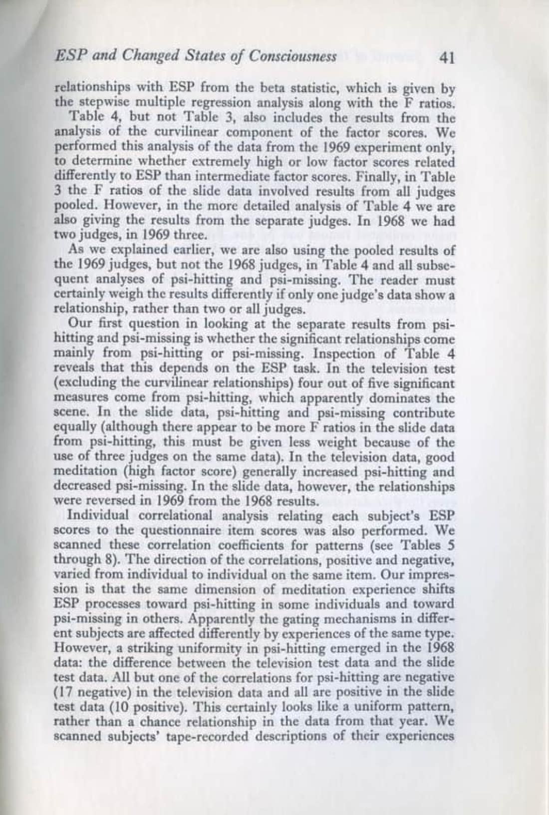 ESP and Changed States of Consciousness Induced by Meditation, page 25 of 49