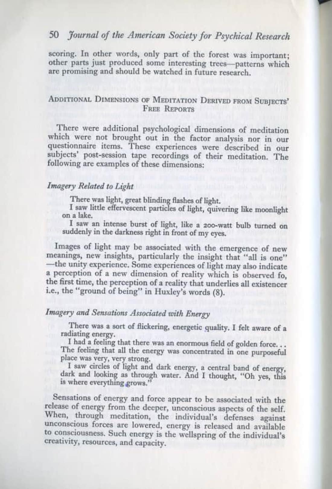 ESP and Changed States of Consciousness Induced by Meditation, page 34 of 49