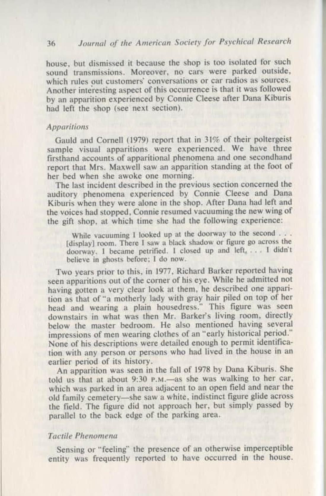 A Poltergeist Case Without an Identifiable Living Agent, page 14 of 29