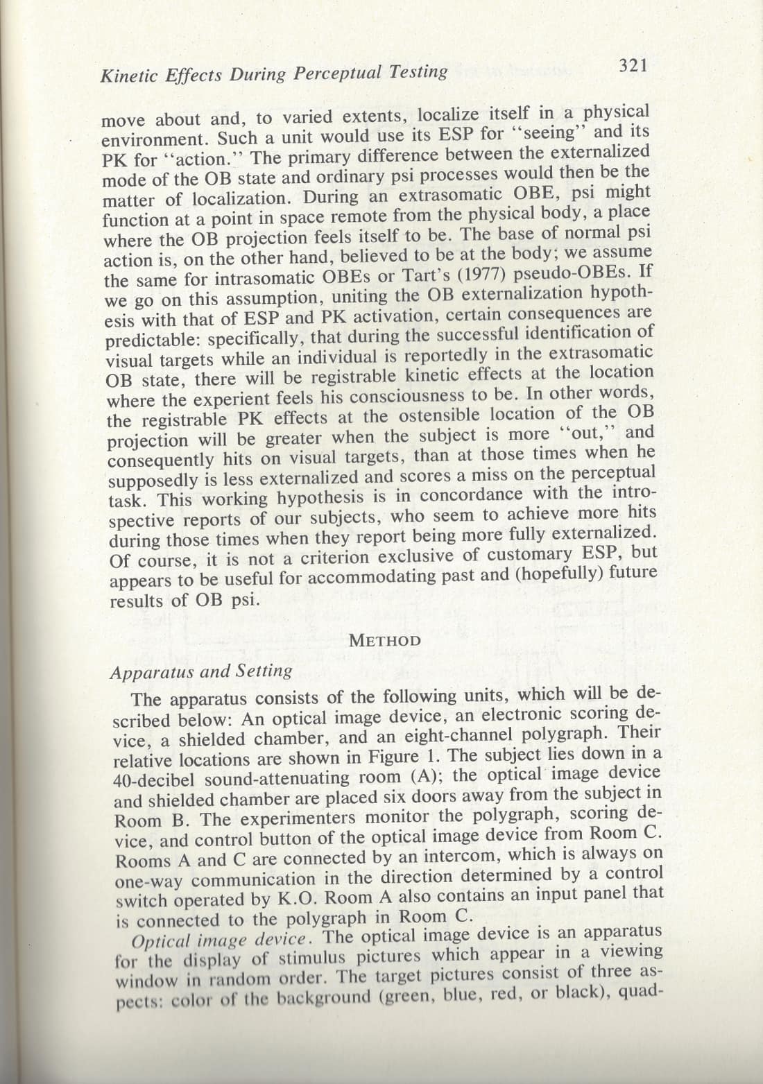 Kinetic Effects at the Ostensible Location of an Out-of-Body Projection During Perceptual Testing, page 3 of 11