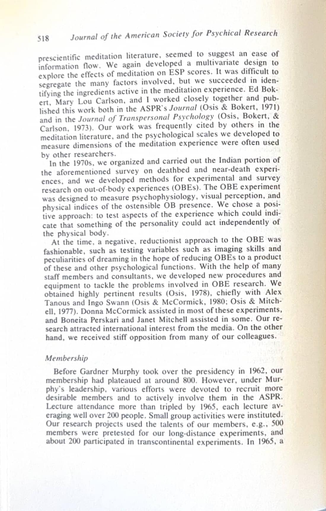 The American Society for Psychical Research 1941–1985: A Personal View, page 18 of 29