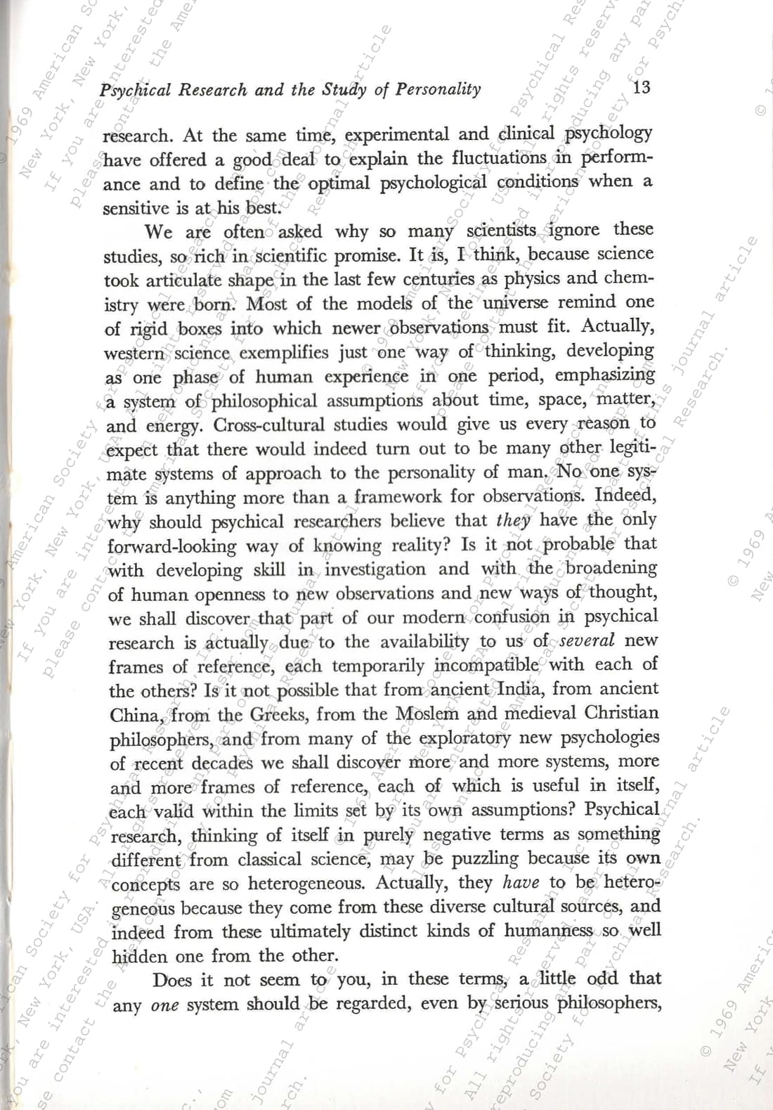 Psychical Research and the Study of Personality, page 5 of 9