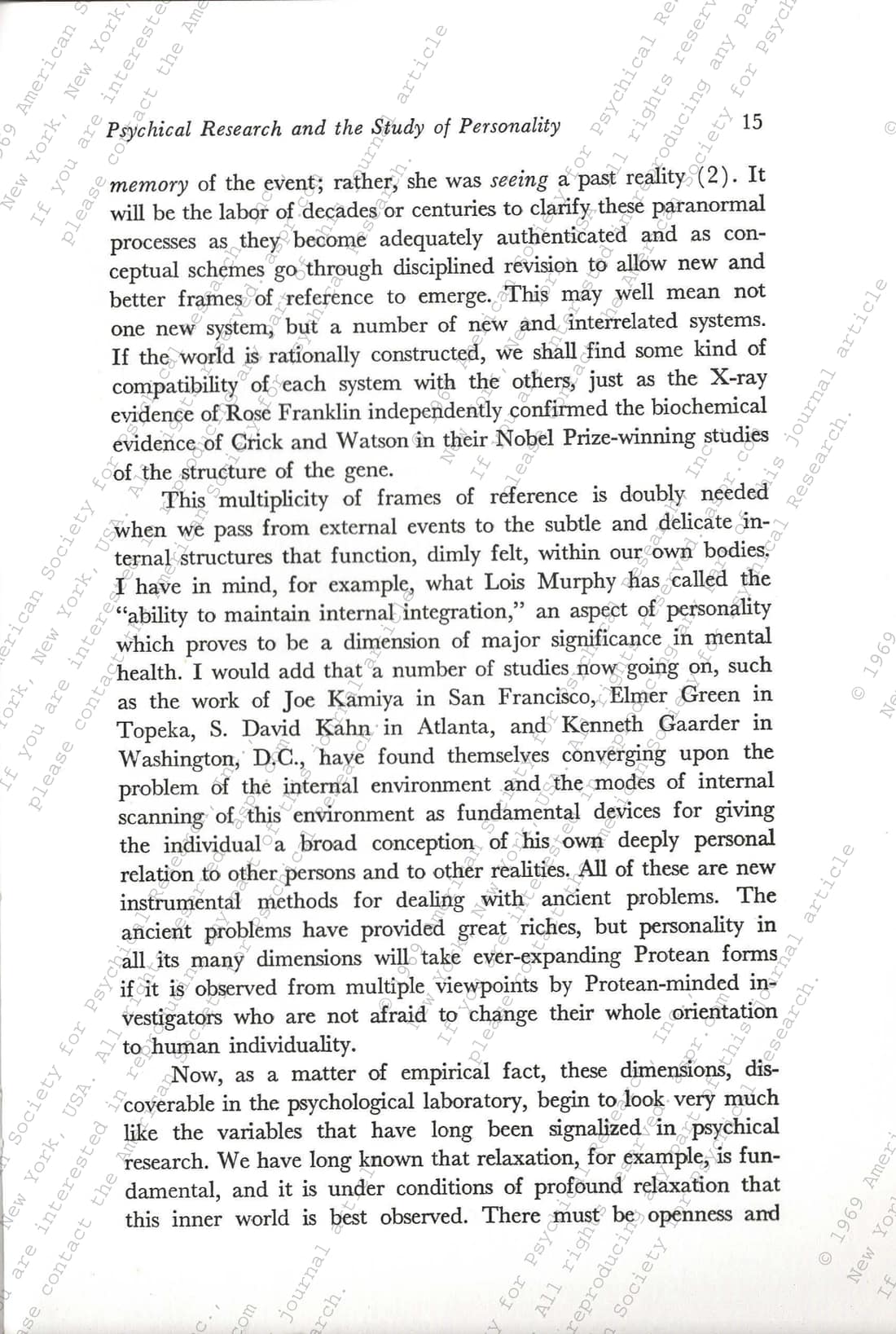 Psychical Research and the Study of Personality, page 7 of 9