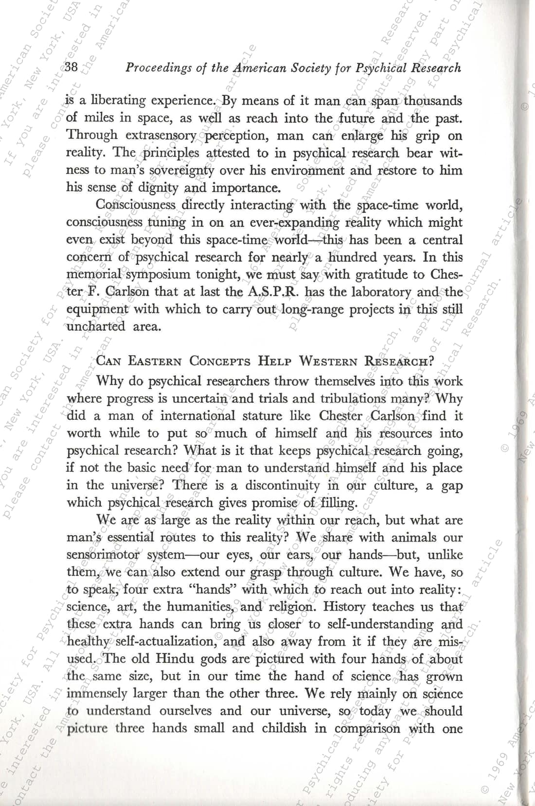 Space, Time, and Consciousness, page 4 of 18