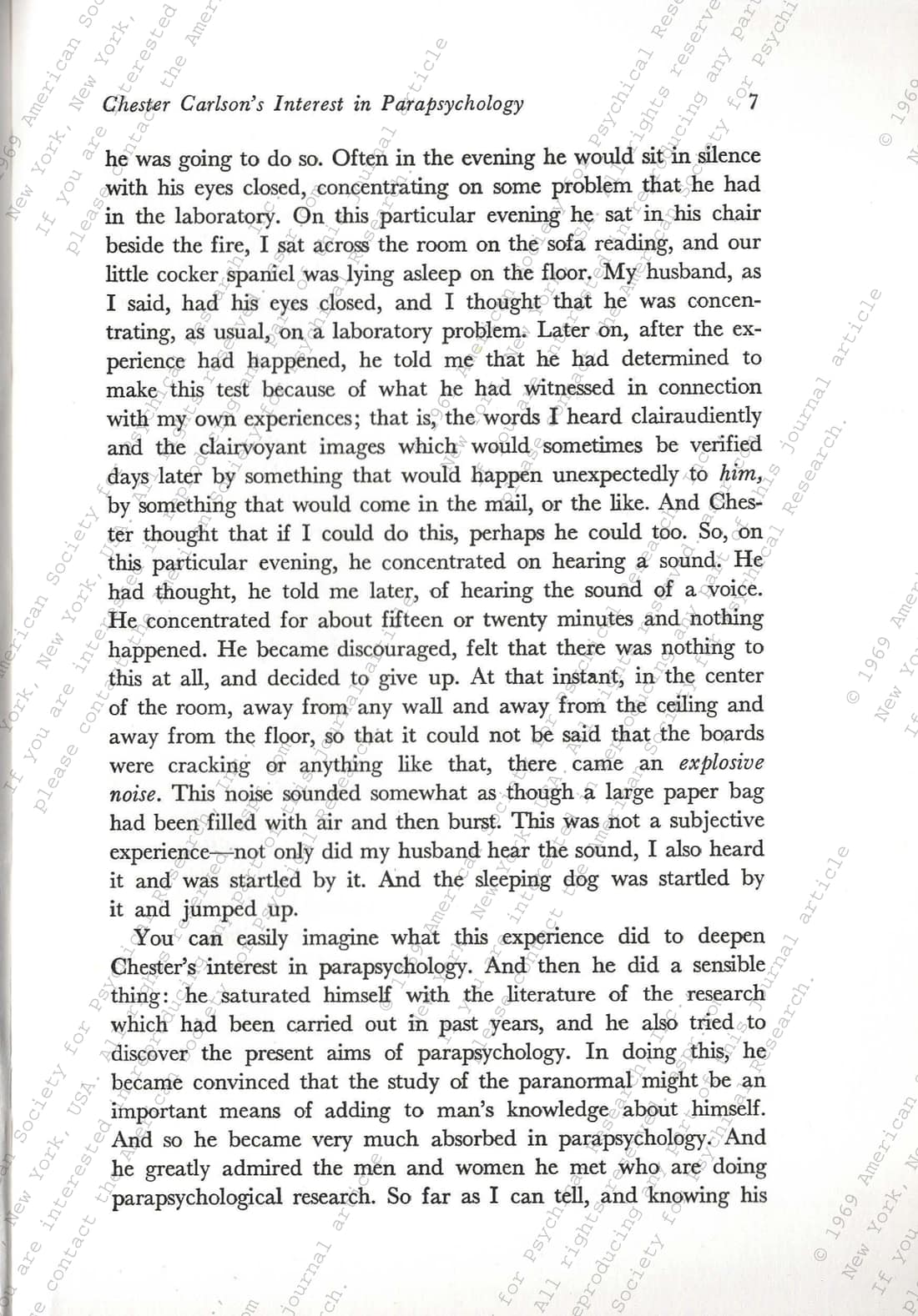 The Beginnings of Chester Carlson, page 5 of 8