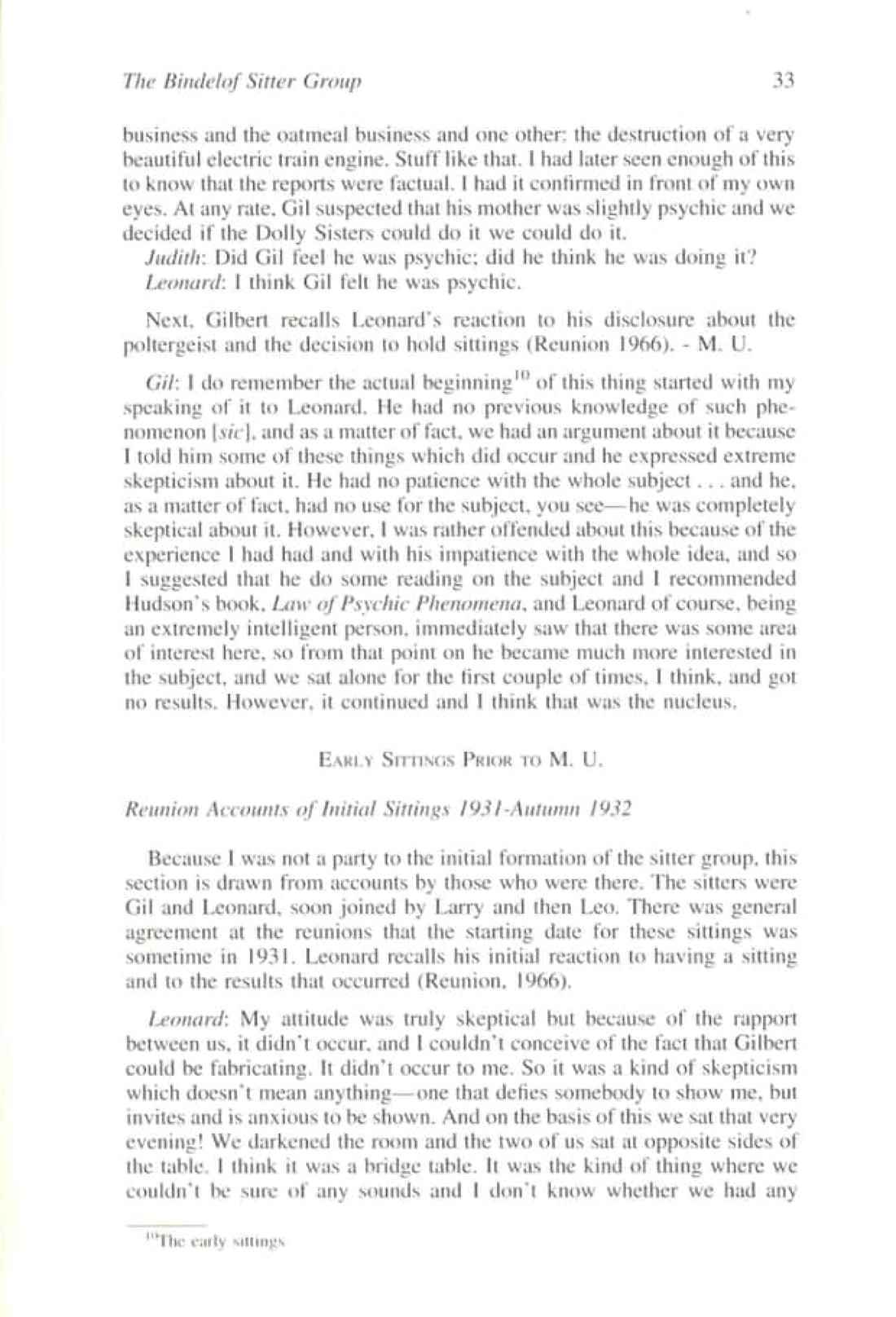 The Bindelof Sitter Group and Its Influence on the Lives of the Participants, page 21 of 95