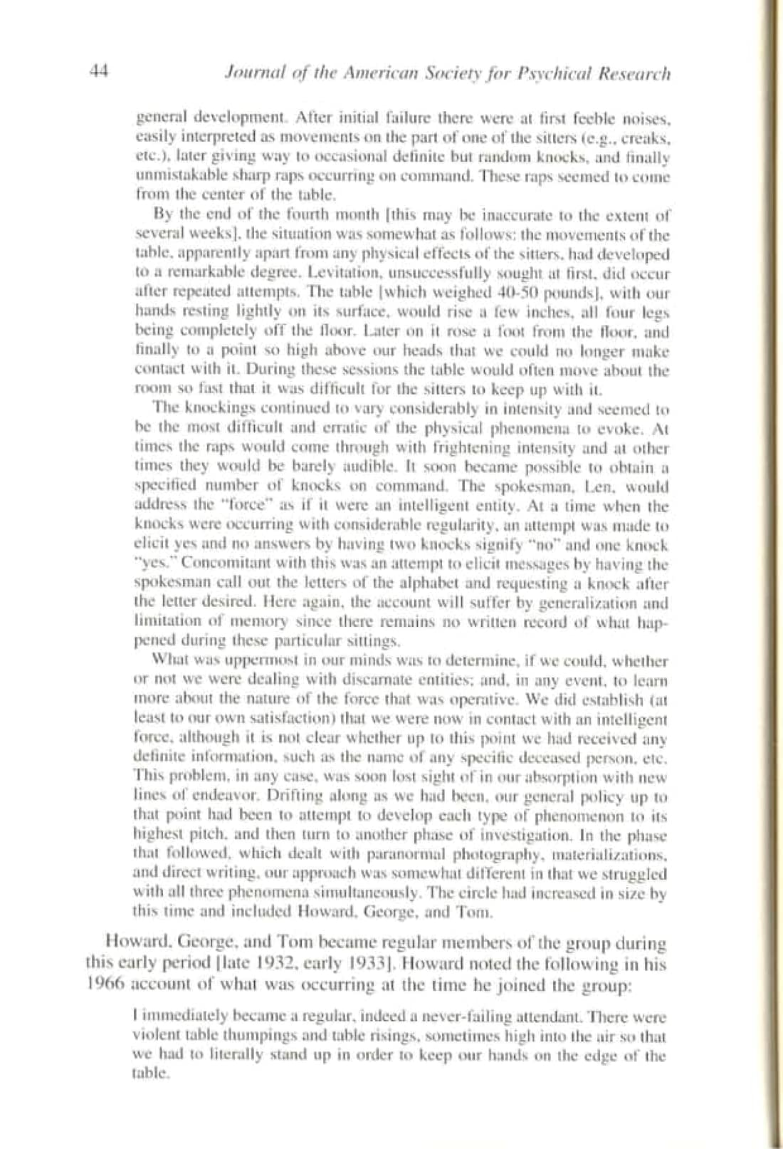 The Bindelof Sitter Group and Its Influence on the Lives of the Participants, page 30 of 95