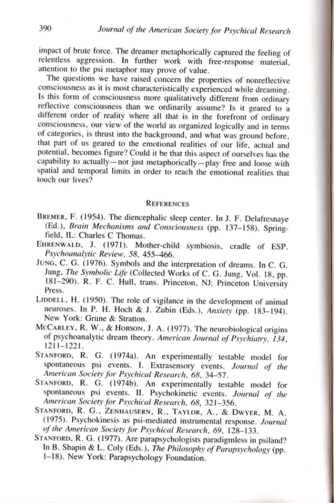 Vigilance Theory and Psi, Part II, page 18 of 19